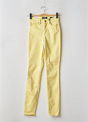 Pantalon slim jaune GUESS pour femme