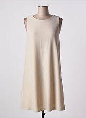 Robe mi-longue beige GRACE & MILA pour femme seconde vue