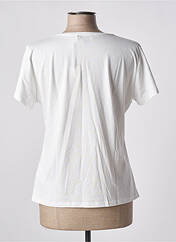 T-shirt blanc MORGAN pour femme seconde vue