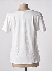 T-shirt blanc MORGAN pour femme seconde vue