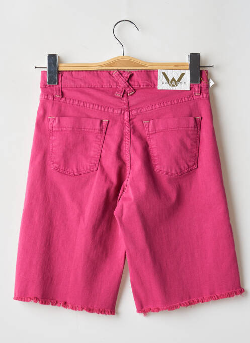 Bermuda rose WALTRON pour femme