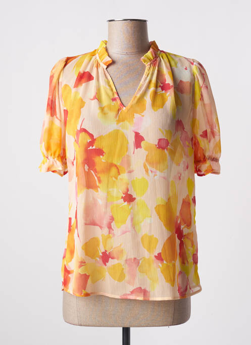 Blouse orange MORGAN pour femme
