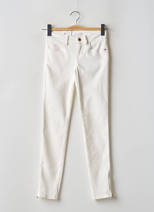 Jeans skinny blanc GUESS pour femme