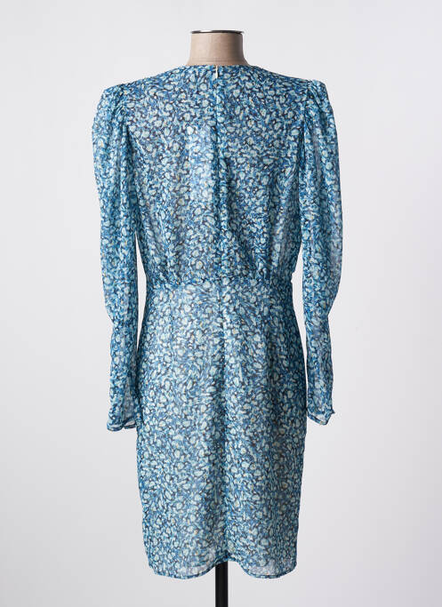 Robe mi-longue bleu MORGAN femme