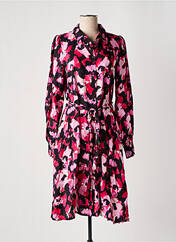 Robe mi-longue rose KAFFE pour femme seconde vue