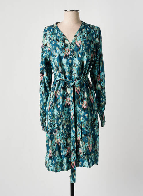 Robe mi-longue bleu GARCIA pour femme