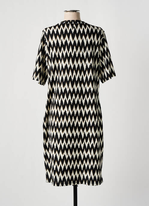 Robe mi-longue noir GARCIA pour femme