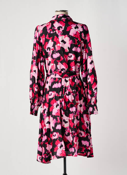 Robe mi-longue rose KAFFE pour femme
