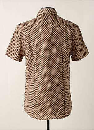 Chemise manches courtes poches marron TEDDY SMITH homme