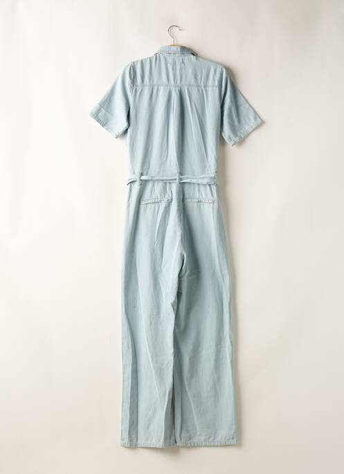 Combi-pantalon poches manches courtes bleu GARCIA femme