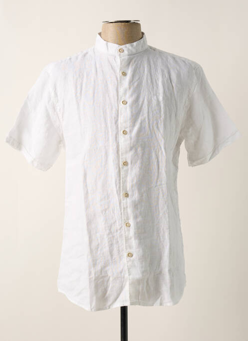 Chemise manches courtes blanc NO EXCESS pour homme