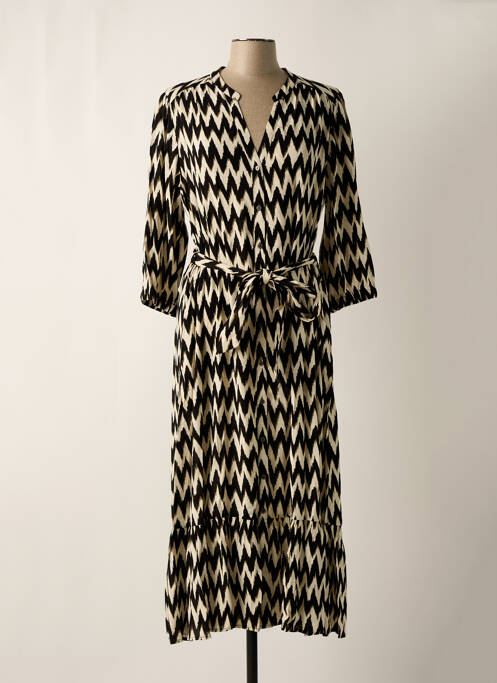 Robe longue noir GARCIA pour femme