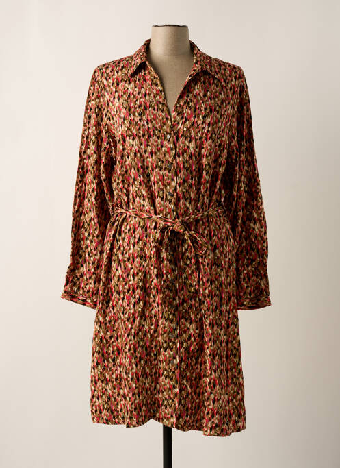 Robe mi-longue vert GARCIA pour femme