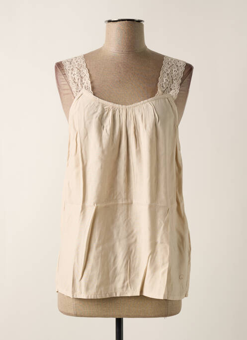 Top beige CREAM pour femme