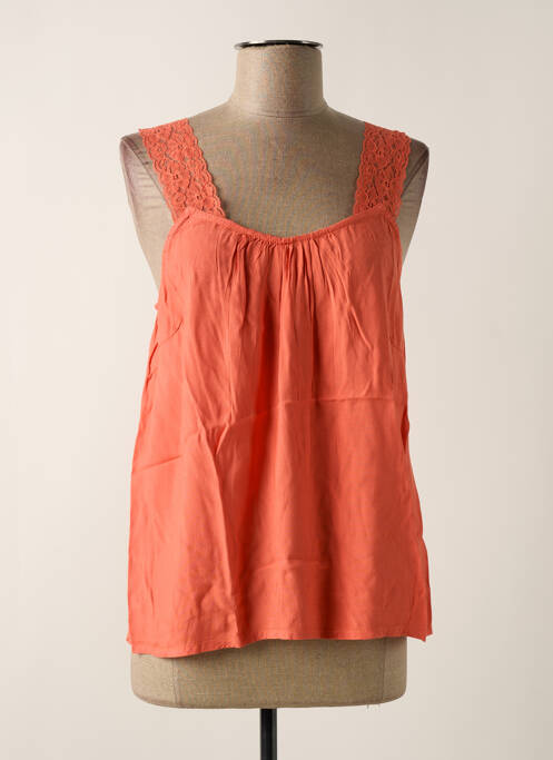 Top orange CREAM pour femme