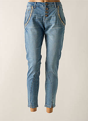 Jeans skinny taille haute taille haute bleu CREAM femme