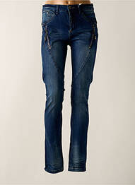 Jeans skinny taille normale taille normale bleu CREAM femme