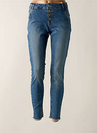Jeans skinny taille normale taille normale bleu CREAM femme