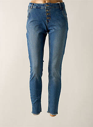 Jeans skinny taille normale taille normale bleu CREAM femme