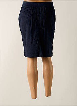 Jupe mi-longue taille haute bleu KAFFE femme