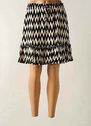 Jupe courte taille haute noir GARCIA femme