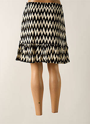 Jupe courte taille haute noir GARCIA femme