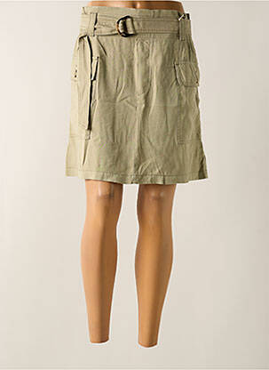 Jupe courte poches vert GARCIA femme