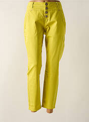 Pantalon 7/8 jaune CREAM pour femme seconde vue