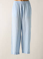 Pantalon large bleu KAFFE pour femme seconde vue