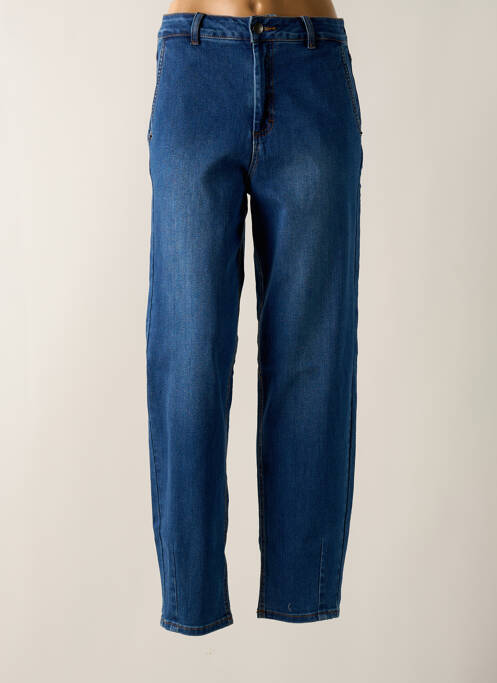Jeans coupe droite bleu KAFFE pour femme