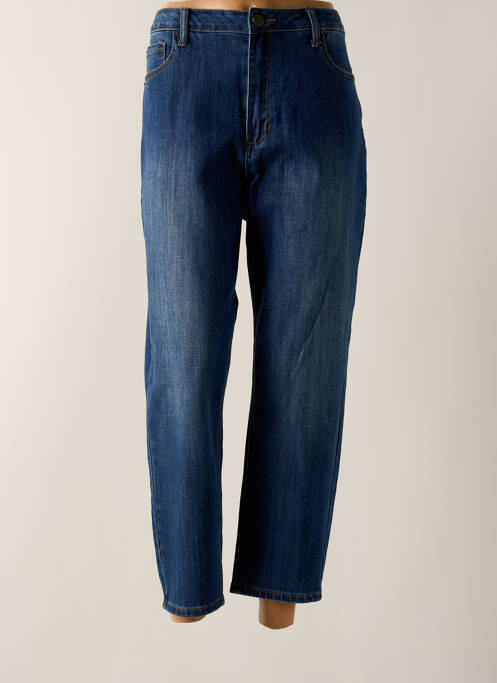 Jeans coupe droite bleu KAFFE pour femme