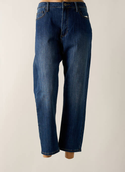 Jeans coupe droite bleu KAFFE pour femme