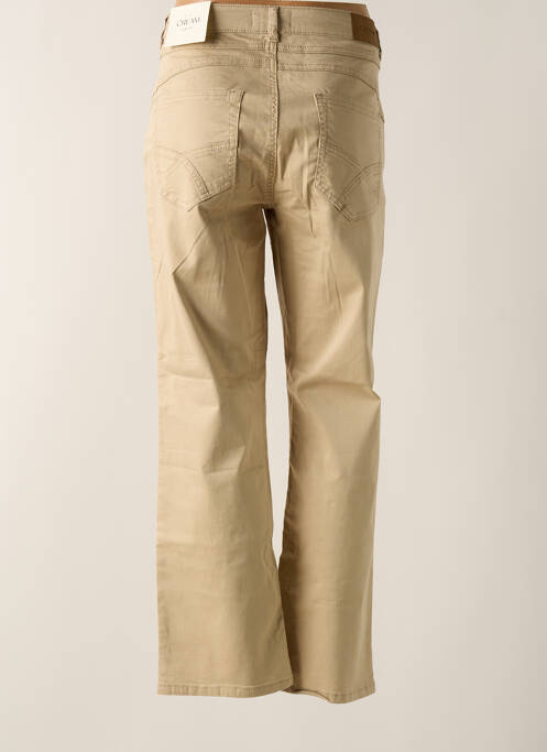 Pantalon droit beige CREAM femme