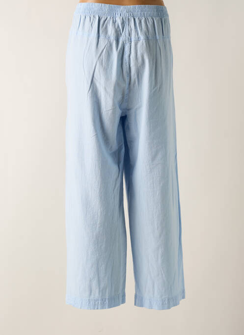 Pantalon large bleu KAFFE pour femme