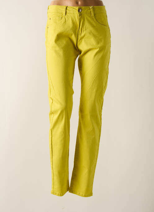 Pantalon slim jaune CREAM pour femme