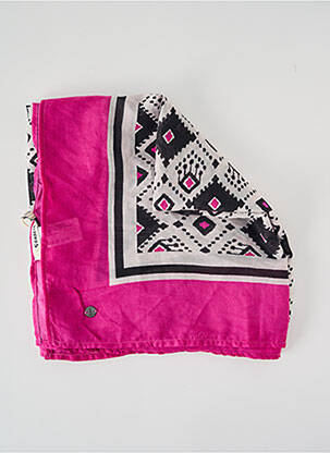 Foulard rose GARCIA pour femme