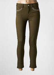Pantalon slim poches vert LIU JO femme