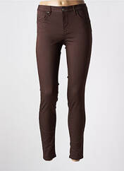 Pantalon slim marron LIU JO pour femme seconde vue