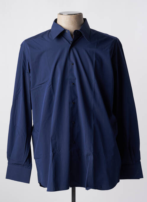 Chemise manches longues bleu LAGERFELD pour homme