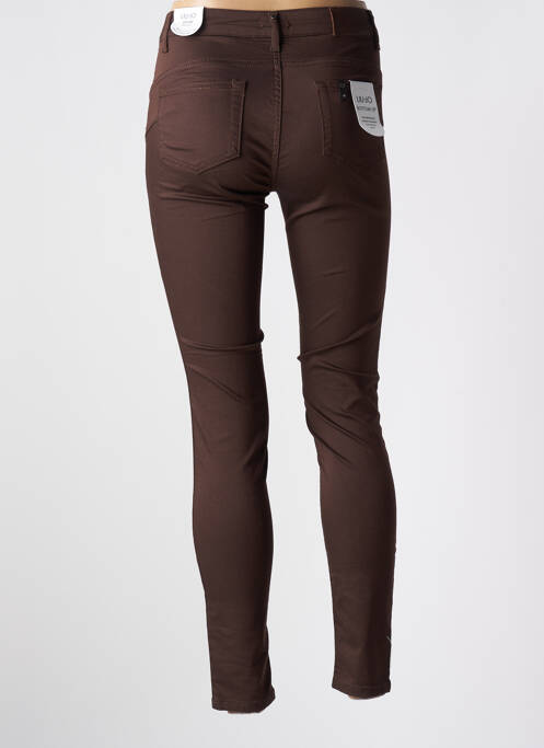 Pantalon slim marron LIU JO pour femme