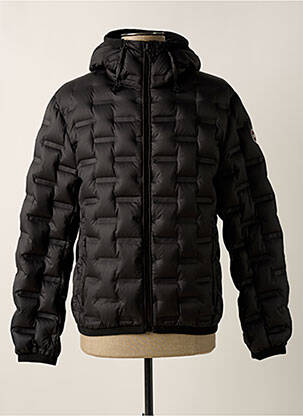 Doudoune poches a capuche noir COLMAR homme