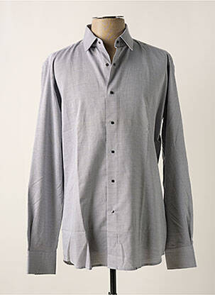 Chemise manches longues blanc LAGERFELD pour homme