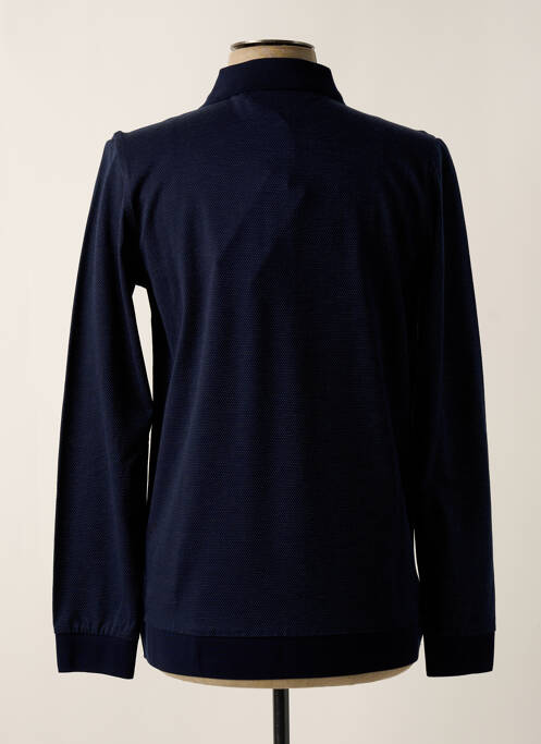 Polo bleu KARL LAGERFELD pour homme