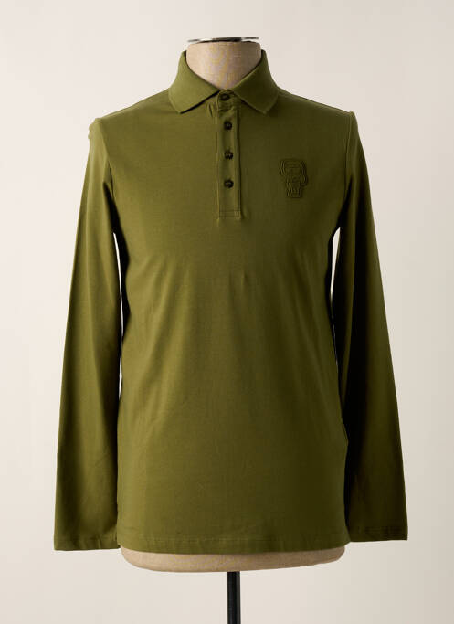 Polo vert KARL LAGERFELD pour homme