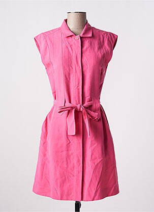 Robe mi-longue sans manche sans manche rose LIU JO femme