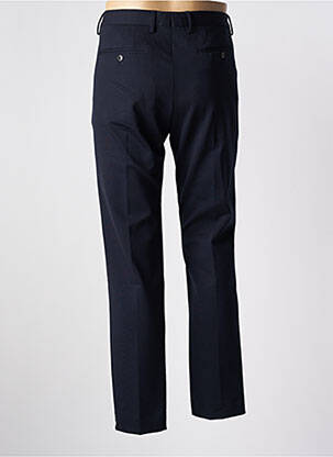 Pantalon droit fermeture zippée sous rabat avec crochet bleu LIU JO femme