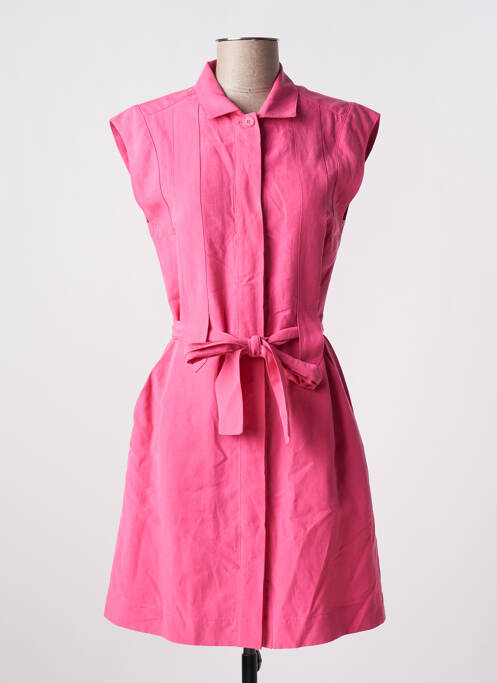 Robe mi-longue sans manche sans manche rose LIU JO femme