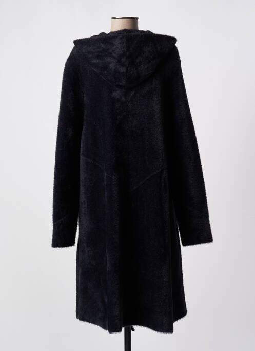 Manteau long noir VICTORY BOAT LINE pour femme