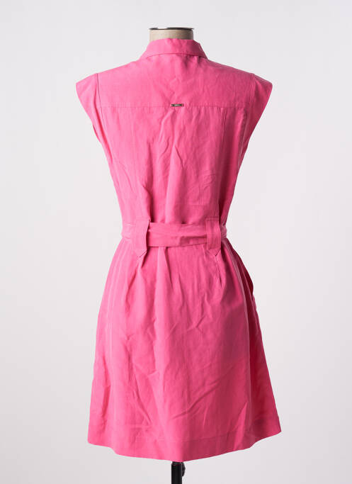 Robe mi-longue rose LIU JO femme