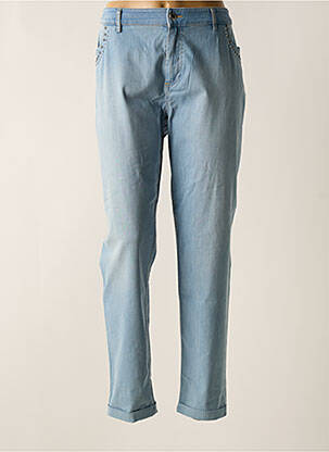 Jeans coupe slim tissage brut taille normale bleu EVA KAYAN femme